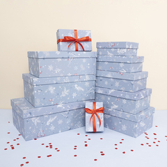 Коробка одиночная, Прямоугольник, Морозное утро, 11,5*6,5*4 см, 1 шт.