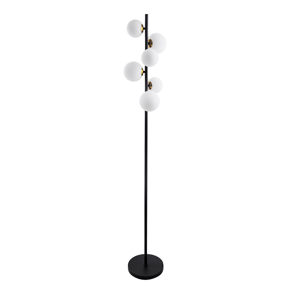 Торшер Arte Lamp GEMINI A2243PN-6BK
