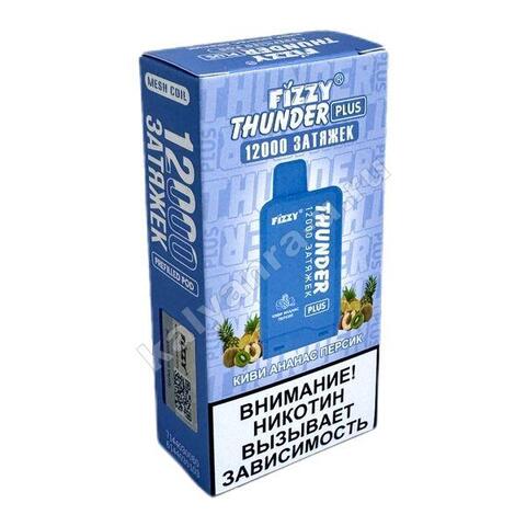 Картридж Fizzy Thunder Plus 12000 затяжек - Киви Ананас Персик