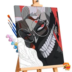 Картина по номерам DanDaDan Кэн Такакура