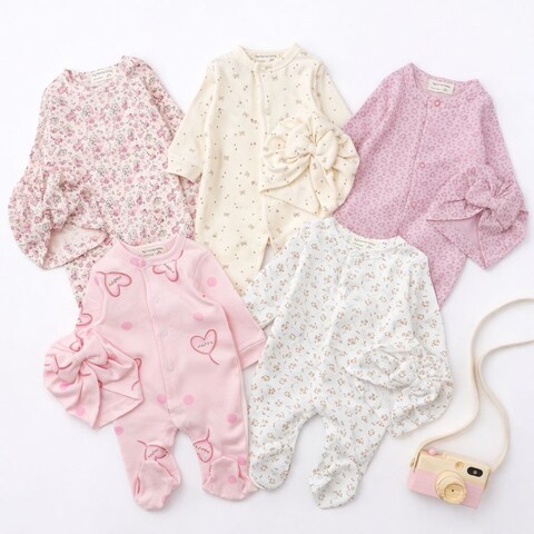 Набор комбинезонов 0-3 мес.