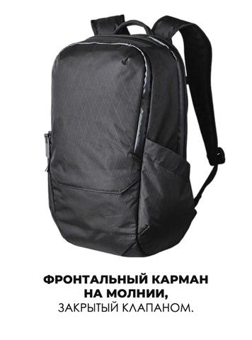 Картинка рюкзак городской Skully 12919 Black - 7