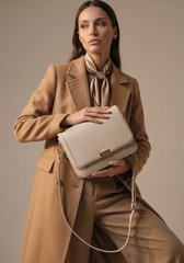 Сумка через плечо Deboro 30532 светлый крем