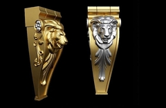 Силиконовый молд № 5027 Кронштейн