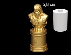 Силиконовый молд Шахматная фигура № 3 