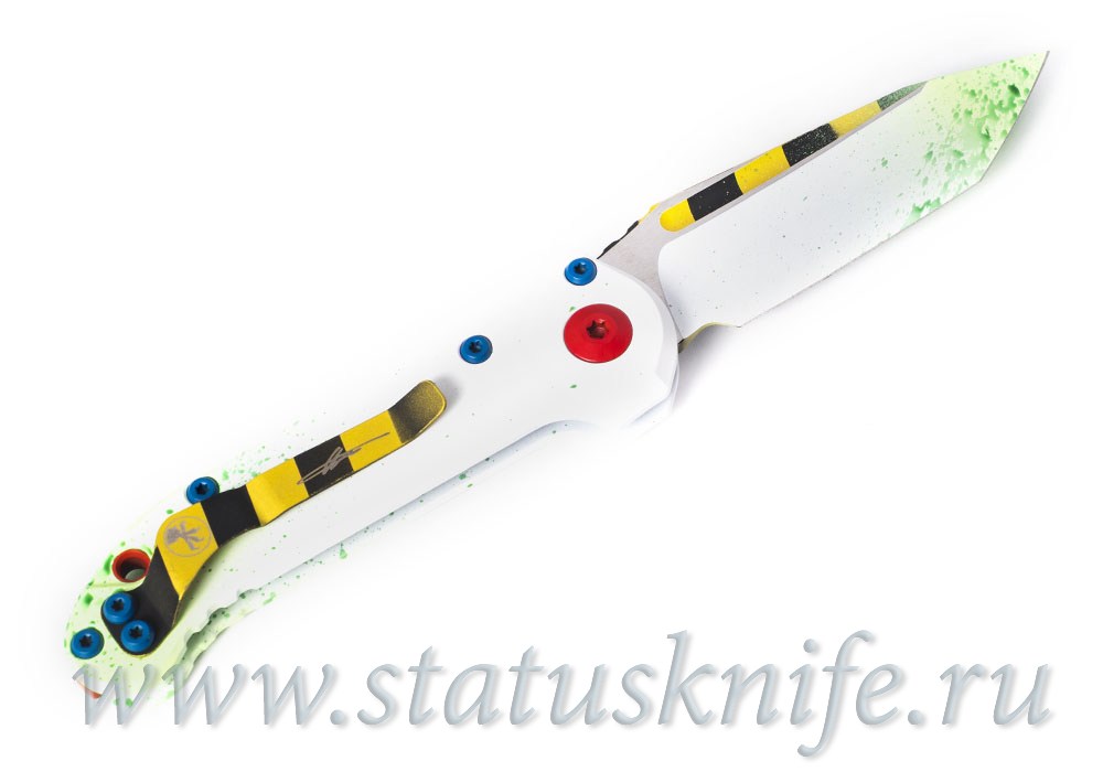 Нож Microtech LUDT 1136S-1GBS White Tanto Ghostbuster Limited