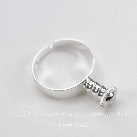 Основа для кольца Пандора (цвет - серебро)
