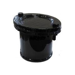 Заглушка ЧК (чугунная канализация) Дн 50 в сборе с крышкой