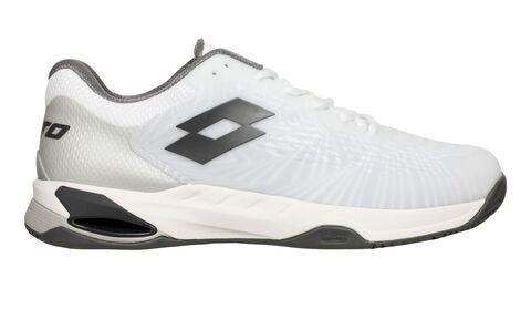 Теннисные кроссовки Lotto Mirage 100 II Clay - all white/asphalt/vapor gray