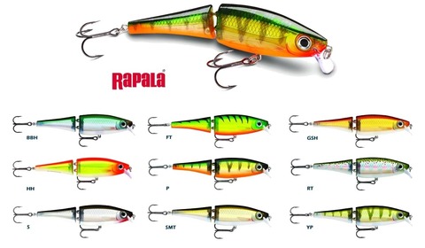 Воблер медленно тонущий Rapala BX Swimmer BXS12-BBH (1,2м-1,8м, 12см 22гр)