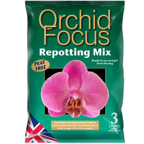 Грунт для орхидей Orchid Focus Repotting Mix 3л