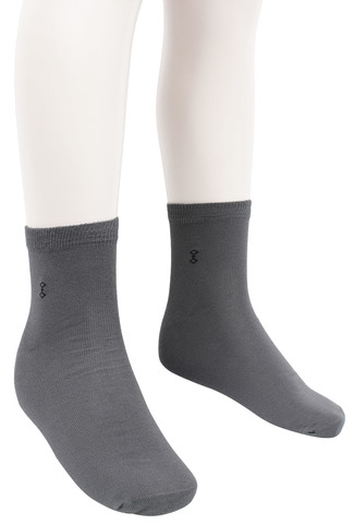 Серые тонкие носки RuSocks