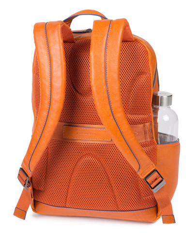 Рюкзак мужской Piquadro B2S CA3214B2S/AR оранжевый, кожа натуральная (CA3214B2S/AR)