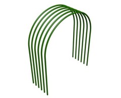 Парниковые дуги в ПВХ 1,2х1м 6шт диаметр трубы 10мм