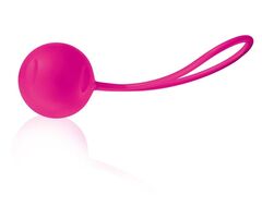 Ярко-розовый вагинальный шарик Joyballs Trend Single - 