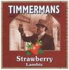 Пиво Timmermans Strawberry этикетка