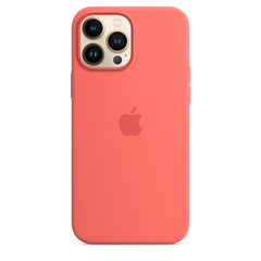 iPhone 13 Pro Max Silicone Case with MagSafe Pink Pomelo