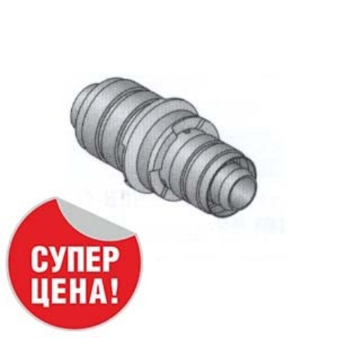 Пресс-муфта переходная  25х18 Unipipe S-Press латунная