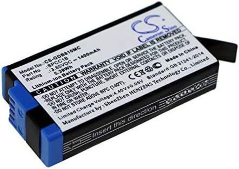 Аккумулятор для экшн-камеры GoPro Max (SPCC1B) 1400mAh