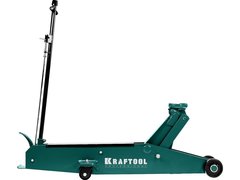 KRAFTOOL HIGH-LIFT, 10 т, 160 - 560 мм, для тяжелой техники, подкатной домкрат (43455-10)
