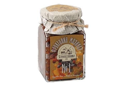 Паста фруктово-ореховая №1 "Столбушинская фруктовая мозайка", 320г