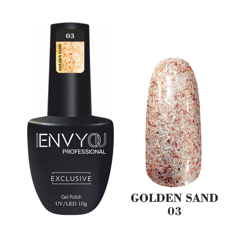 Гель-лак I ENVY YOU Golden Sand 03 10мл