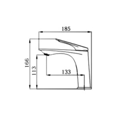 Смеситель для раковины HAIBA HB10816-7 черный