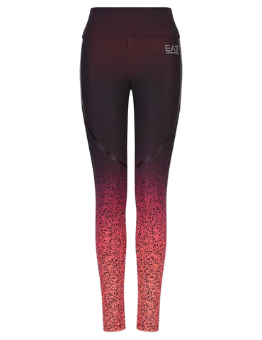 Леггинсы EA7 Woman Jersey Leggings - fancy black