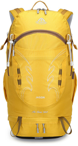 Картинка рюкзак туристический Ai One 1869B Yellow - 5