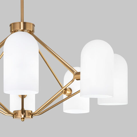 Потолочная люстра Eurosvet Bambola 60157/8 латунь