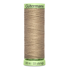 Нить Top Stitch 30/30 м для декоративной отстрочки, Gutermann, 215 т.кремово-бежевый