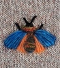 Набор материалов к МК Мотылек в технике Puff Color Knitting