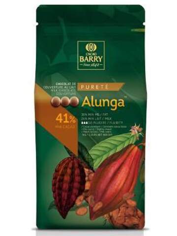 Шоколад молочный 41% ALUNGA Cacao Barry, 1 кг