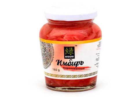 Имбирь маринованный Midori, 160г