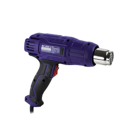 Строительный фен ПУЛЬСАР ФС 2000-2 (2000Вт, 350/600*C, 300/500л/мин, 0,8кг, коробка+4 насадки)