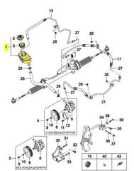 БАЧОК ГИДРОУСИЛИТЕЛЯ MATIZ GM
