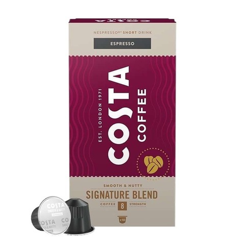 купить Кофе в капсулах Costa Coffee Signature Blend Espresso, 10 капсул для кофемашин Nespresso (Коста Кофе)