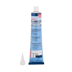 КОСМОФЕН Клей для ПВХ PLUS-S weib (жидкий пластик) белый 200гр. SL-660.220, 219903