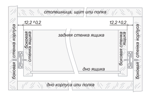 BOYARD Направляющие шариковые полновыкатные h=35мм  DB3501