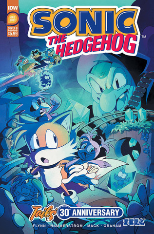 Sonic The Hedgehog Tails 30th Anniversary #1 (One Shot) (Cover B)