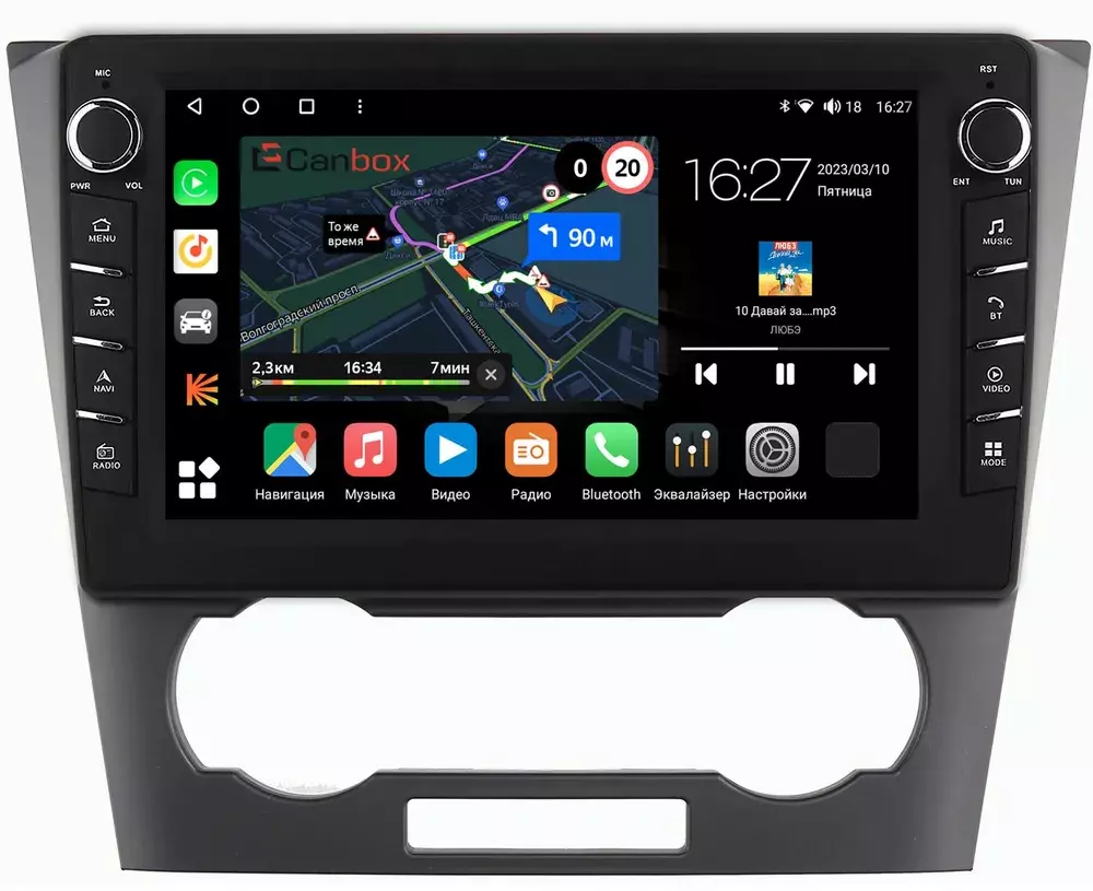 Магнитола для Chevrolet Epica 2006-2012 - Canbox 9-553 Android 10, ТОП  процессор, CarPlay, 4G SIM-слот