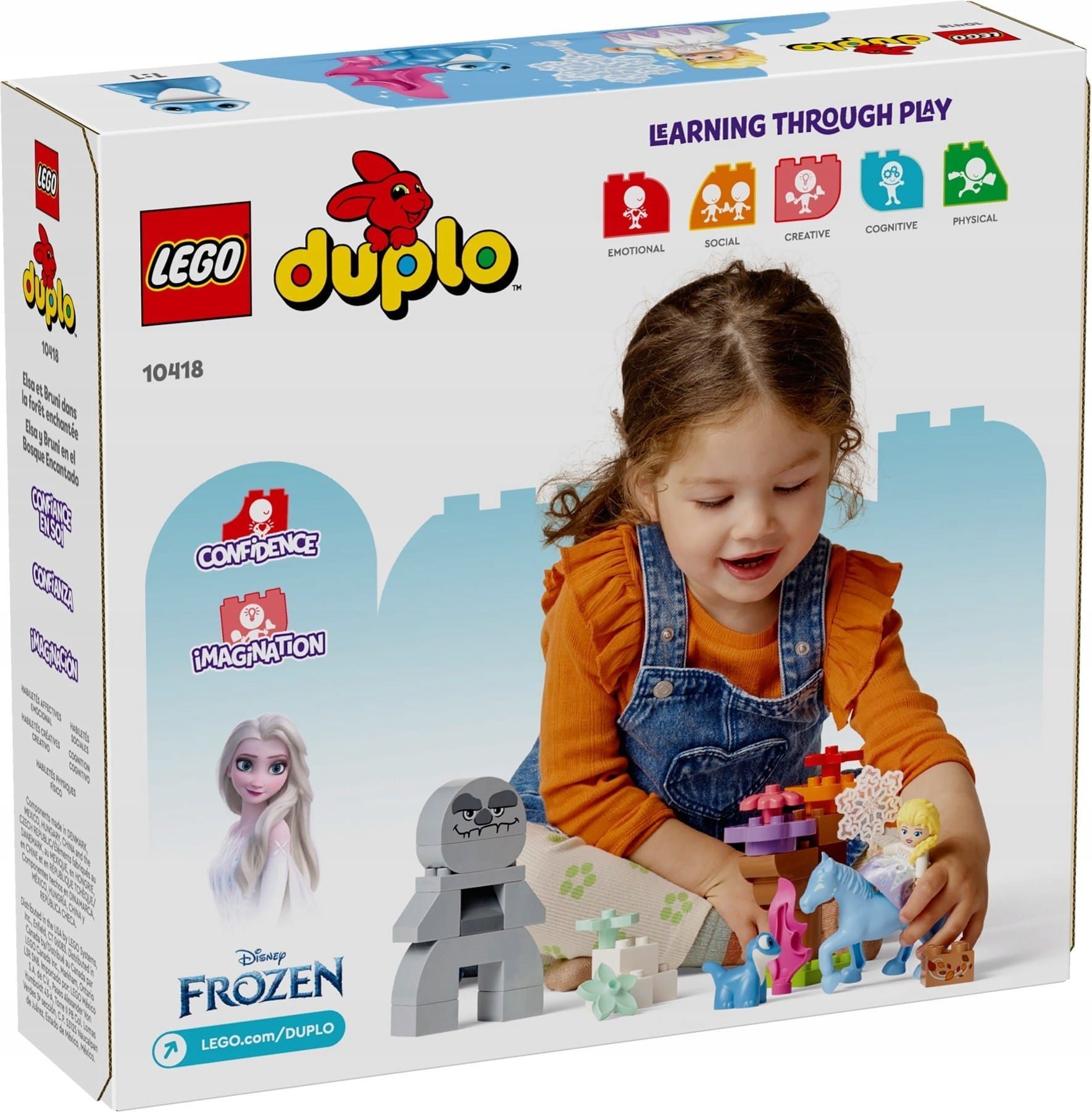 Конструктор LEGO Duplo Disney - Эльза и Бруни в зачарованном лесу - Лего  Дупло Дисней 10418 купить в Москве | Доставка по России.