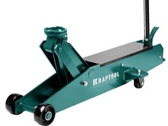 KRAFTOOL HIGH-LIFT, 10 т, 160 - 560 мм, для тяжелой техники, подкатной домкрат (43455-10)