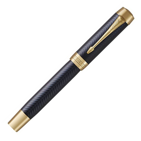 Ручка перьевая Parker Duofold, Blue Chevron GT, M (1931370)