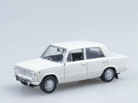 VAZ-2101 Lada white 1:43 DeAgostini Auto Legends USSR #25