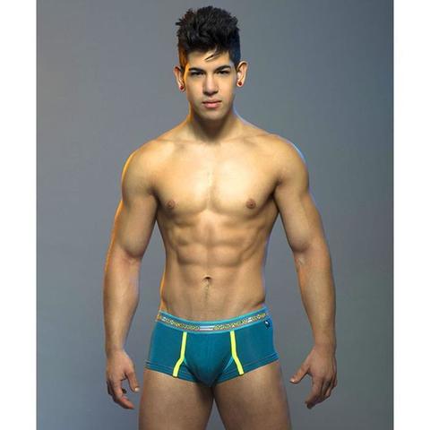 Мужские трусы хипсы изумрудные Andrew Christian   AC9611