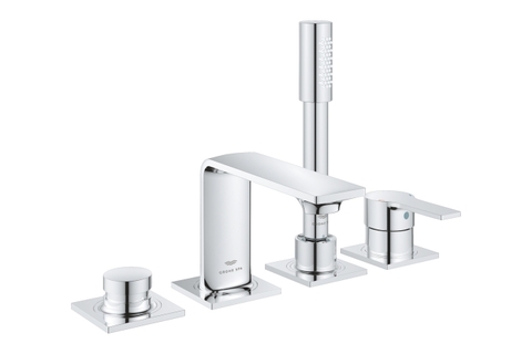 GROHE Allure 19316001 Смеситель для ванны на 4 отверстия, на край ванны, хром