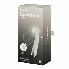 Телесный вибратор для G-стимуляции Spinning G-Spot 1 - 17 см. - 