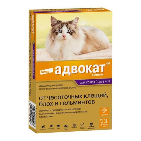 Адвокат для кошек 4-8 кг