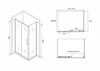 Abber Schwarzer Diamant AG30170BH-S90B Душевой уголок, 170x90x195